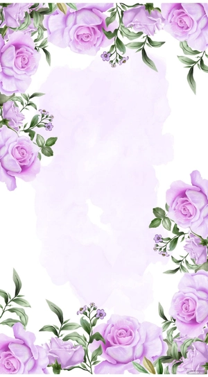 Invitation Floral Background