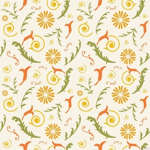 Floral Ornament Pattern Vector