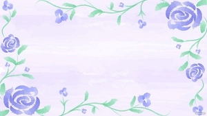 Watercolor Floral Background
