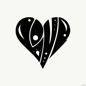 Heart Tribal Arrow Vector