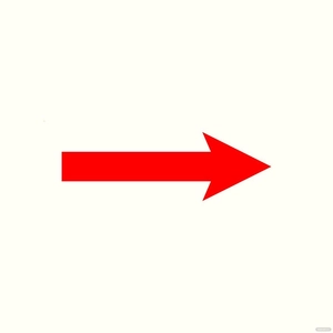 Red Arrow Vector