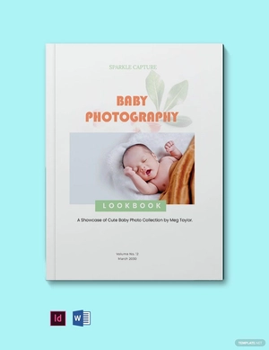 Baby Photography Lookbook Template