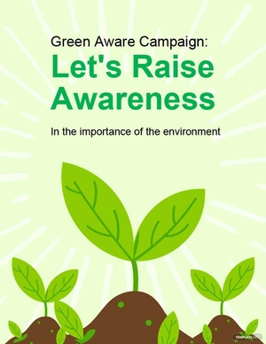 Environment Awareness Flyer Template