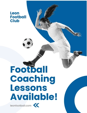 Coaching Advertisement Flyer Template