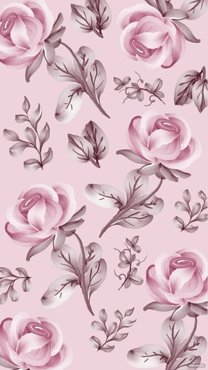 Wedding Floral Background