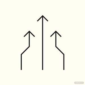Thin Arrow Vector