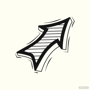 Doodle Arrow Vector
