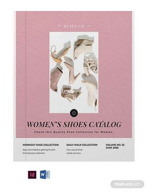 Women's Shoes Catalog Template