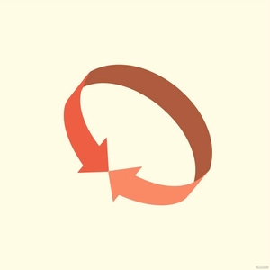 Round Arrow Vector