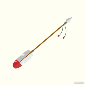 Arrow Feather Vector