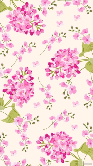 Light Pink Floral Background