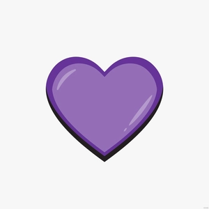 Purple Heart Clipart