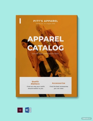 Apparel Catalog Template