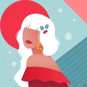 Holiday Fashion Illustration