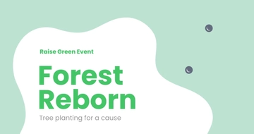 Free Environment Event Facebook Post Template to Edit Online