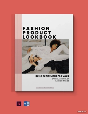Creative Product Lookbook Template