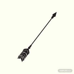 Rustic Arrow Vector
