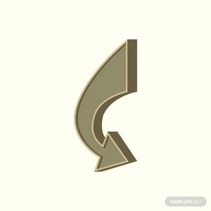 Vintage Arrow Sign Vector
