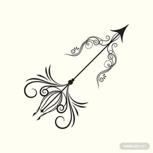 Fancy Arrow Vector