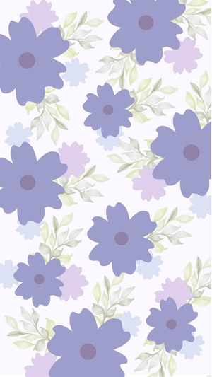 Purple Floral Background