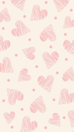 Light Pink Heart Background