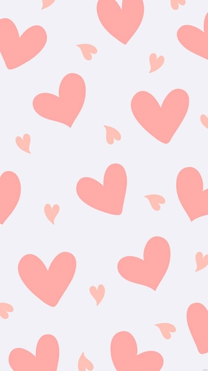 Pink Heart Background