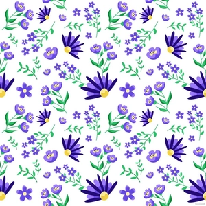 Seamless Floral Pattern Vector