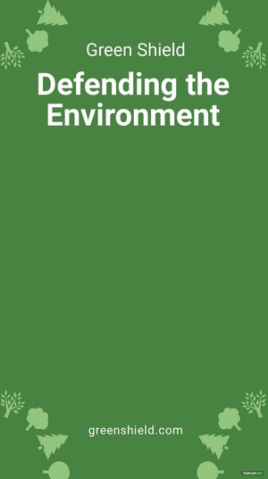 Free Environment Protection Snapchat Geofilter Template to Edit Online
