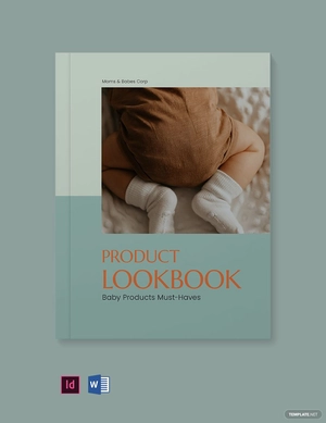 Retro Baby Lookbook Template