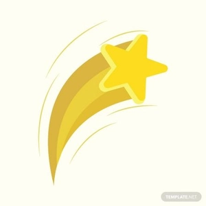 Shooting Star Vector