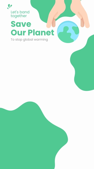 Free Save The Earth Snapchat Geofilter Template to Edit Online