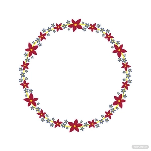 Decorative Floral Frame Vector
