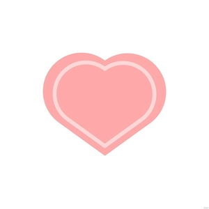 Light Pink Heart Clipart