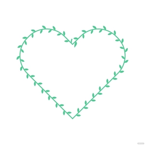 Heart Shaped Border Clipart