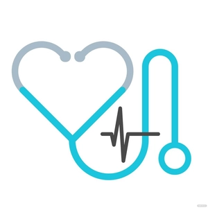 Stethoscope Heartbeat Clipart
