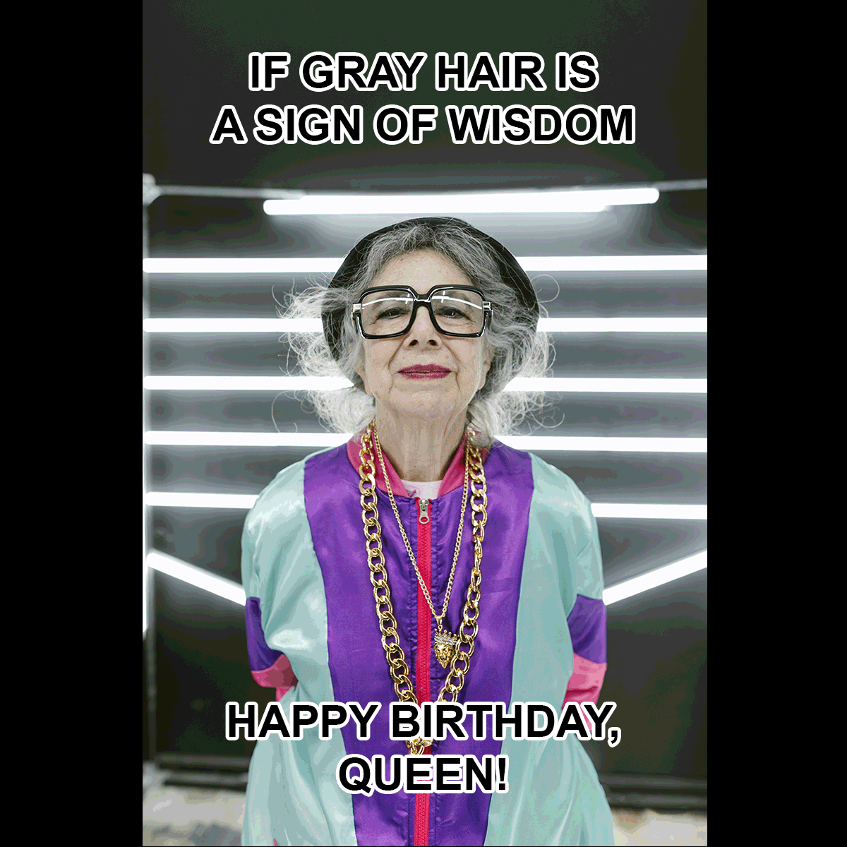 Happy Birthday Queen Meme