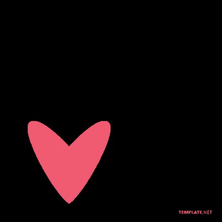 Romantic Heart Transparent Animated Stickers
