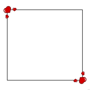 Heart Border Clipart