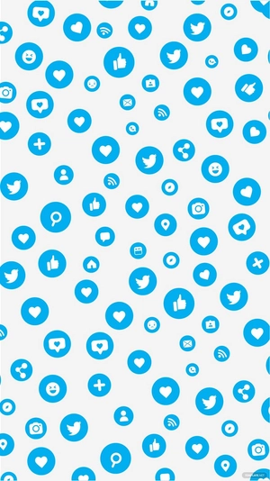 Love Heart Twitter Background