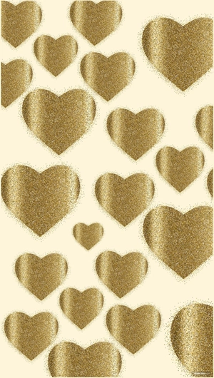 Glitter Heart Background