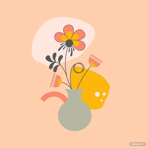 Fancy Flower Illustration