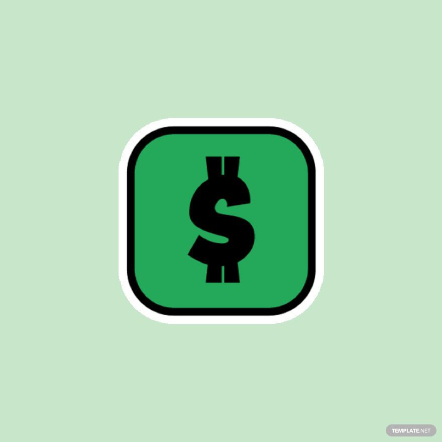 Animated Dollar Sign Sticker