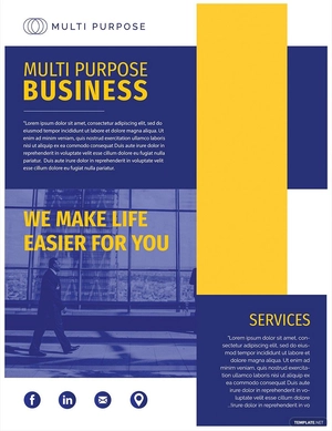 Multi Purpose Business Flyer Template