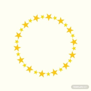 Star Circle Vector
