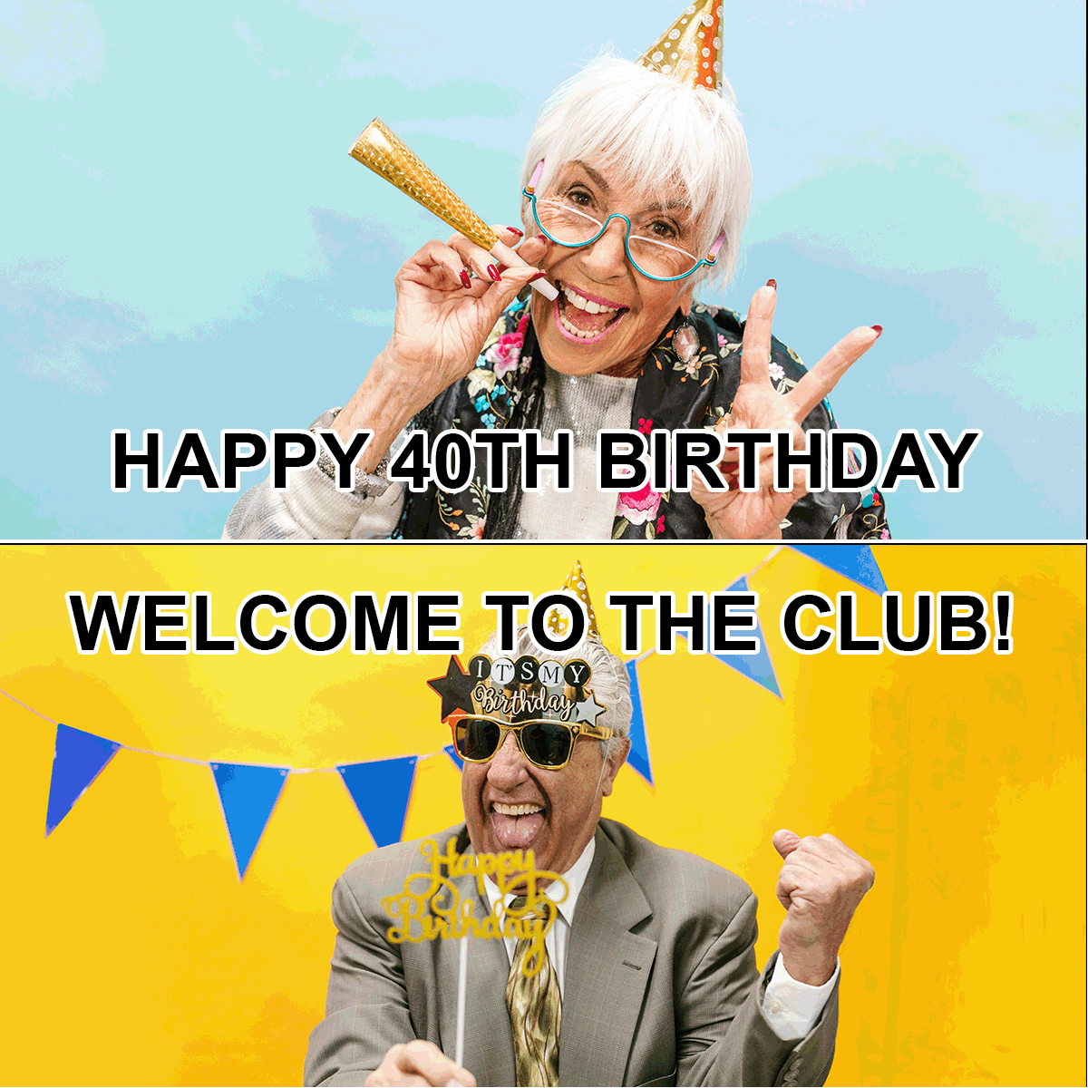 Funny Happy 40th Birthday Meme