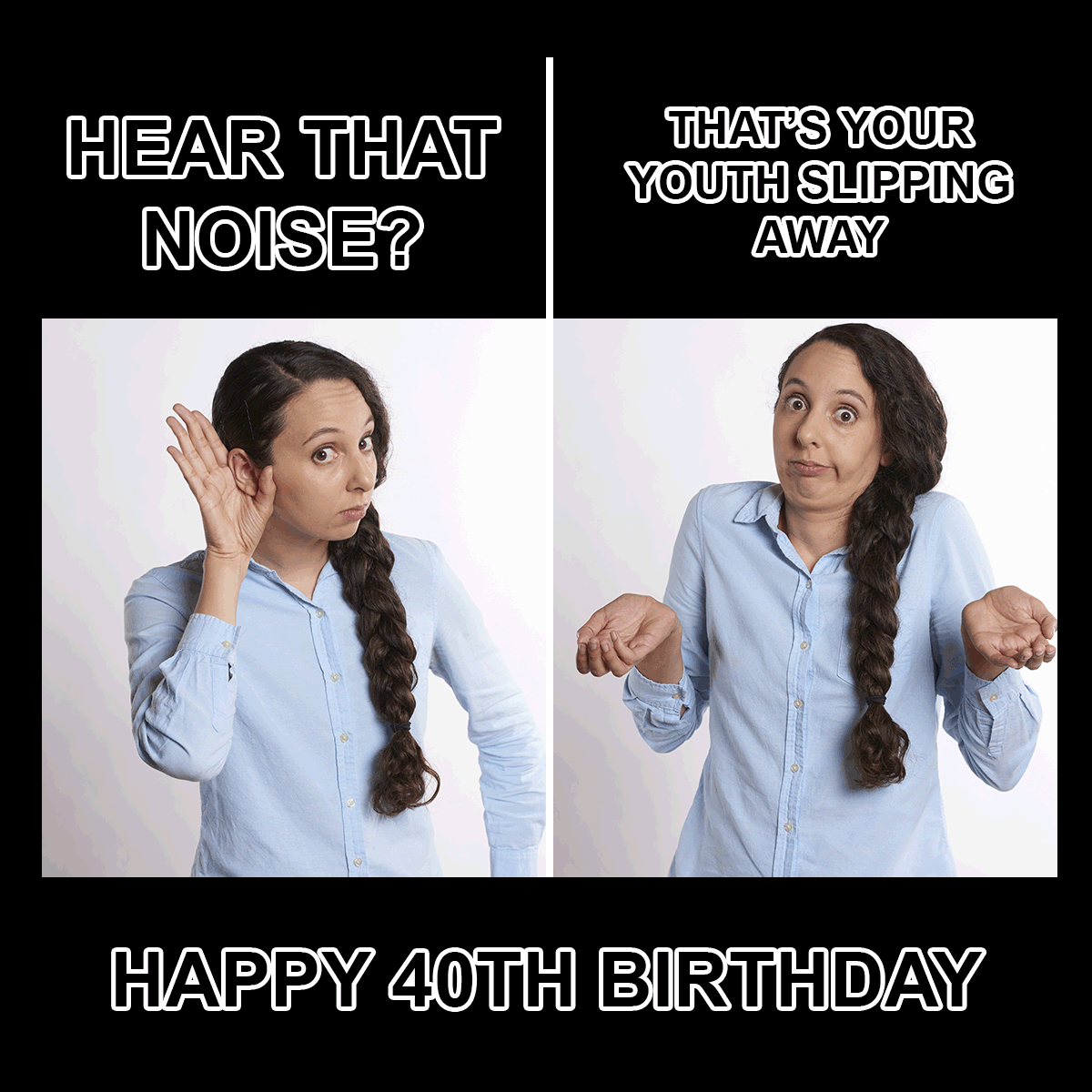 Happy 40th Birthday Meme For Her