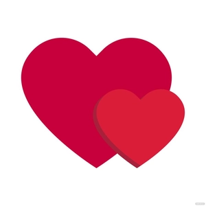 Wedding Red Heart Clipart
