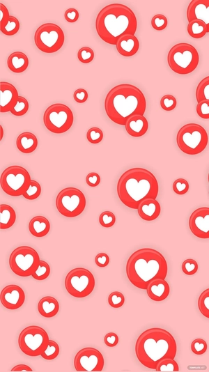Heart Emoji Background