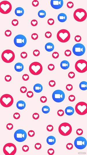Heart Zoom Background