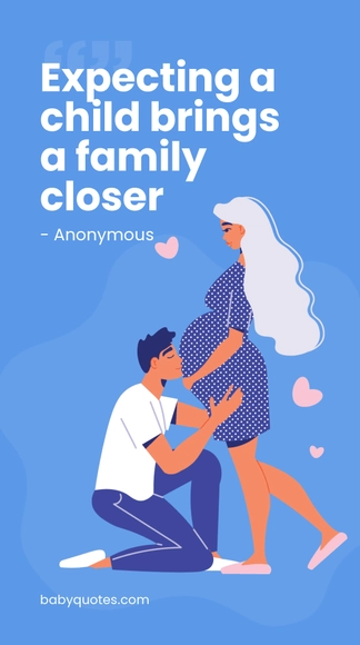 Free Pregnancy Announcement Quote Instagram Story Template to Edit Online